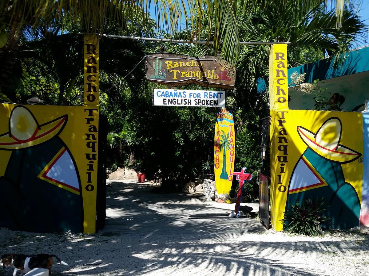 Hostel Rancho Tranquilo Tulum Exteriér fotografie